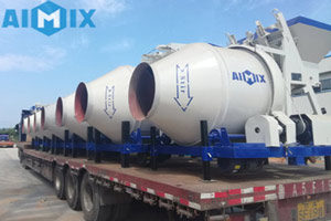 Aimix 17 шт. бетоносмесителей отгрузил в Узбекистан